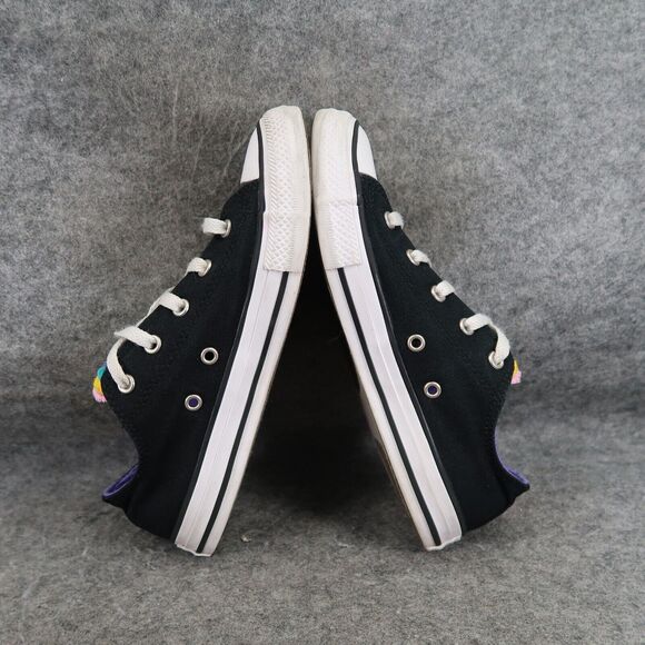 Converse Shoes Girls 3 Sneakers Chuck Taylor All Star Multi Tongue Casual Active - Picture 8 of 16